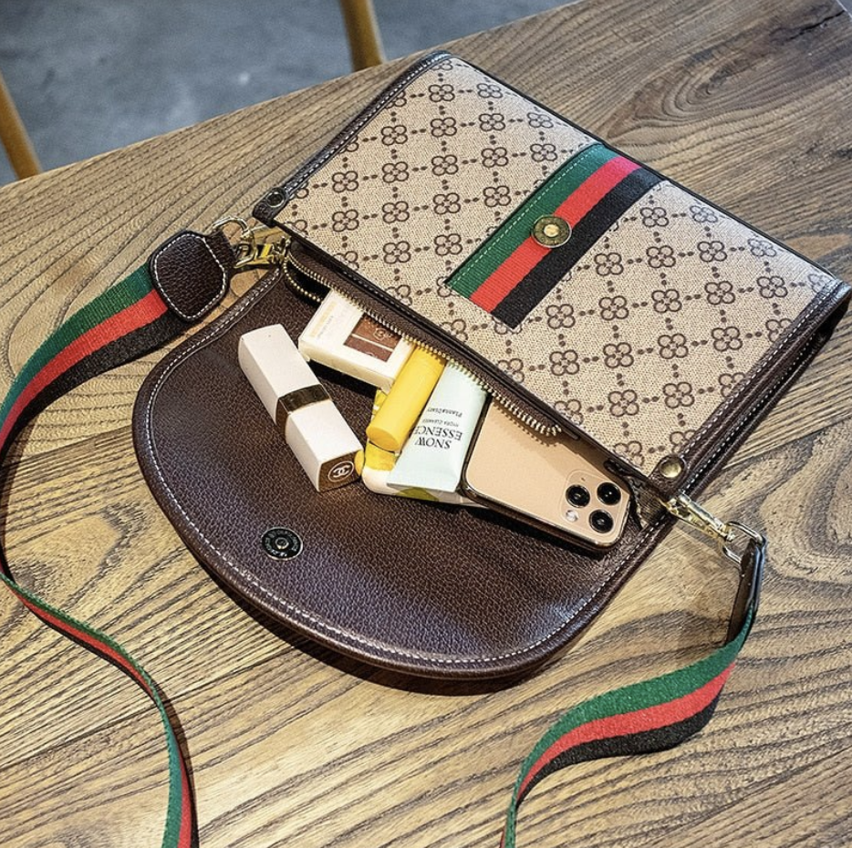 Luxury Canvas Shoulder Bag