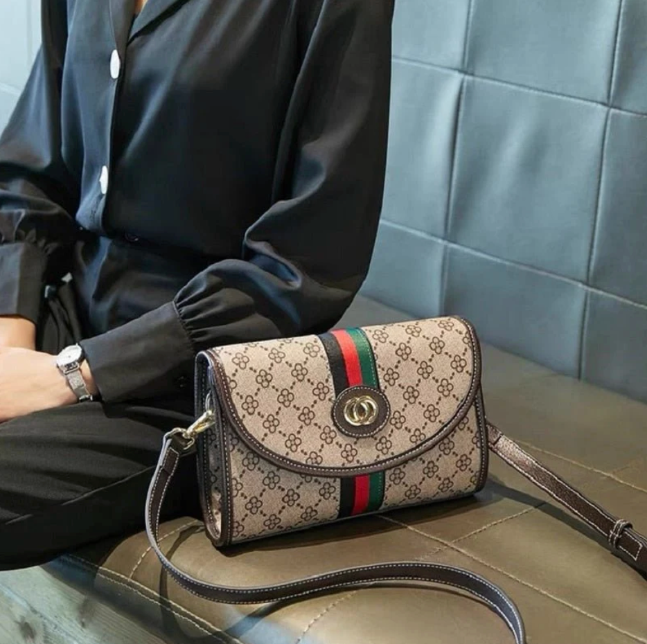 Luxury Canvas Shoulder Bag